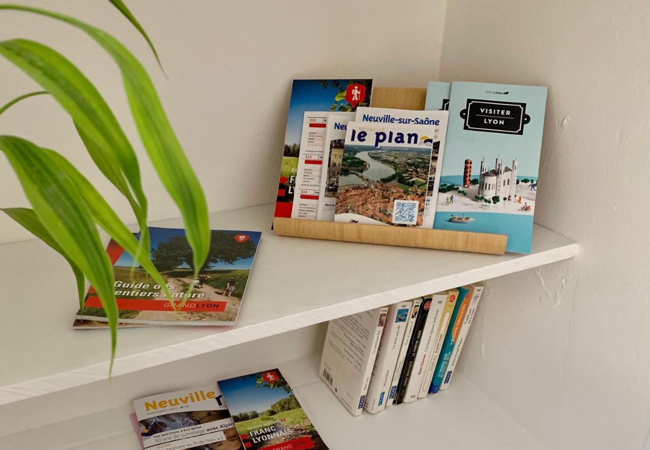Charmant Appartement Au Coeur De Neuville - Lyon A 20Mn Luaran gambar