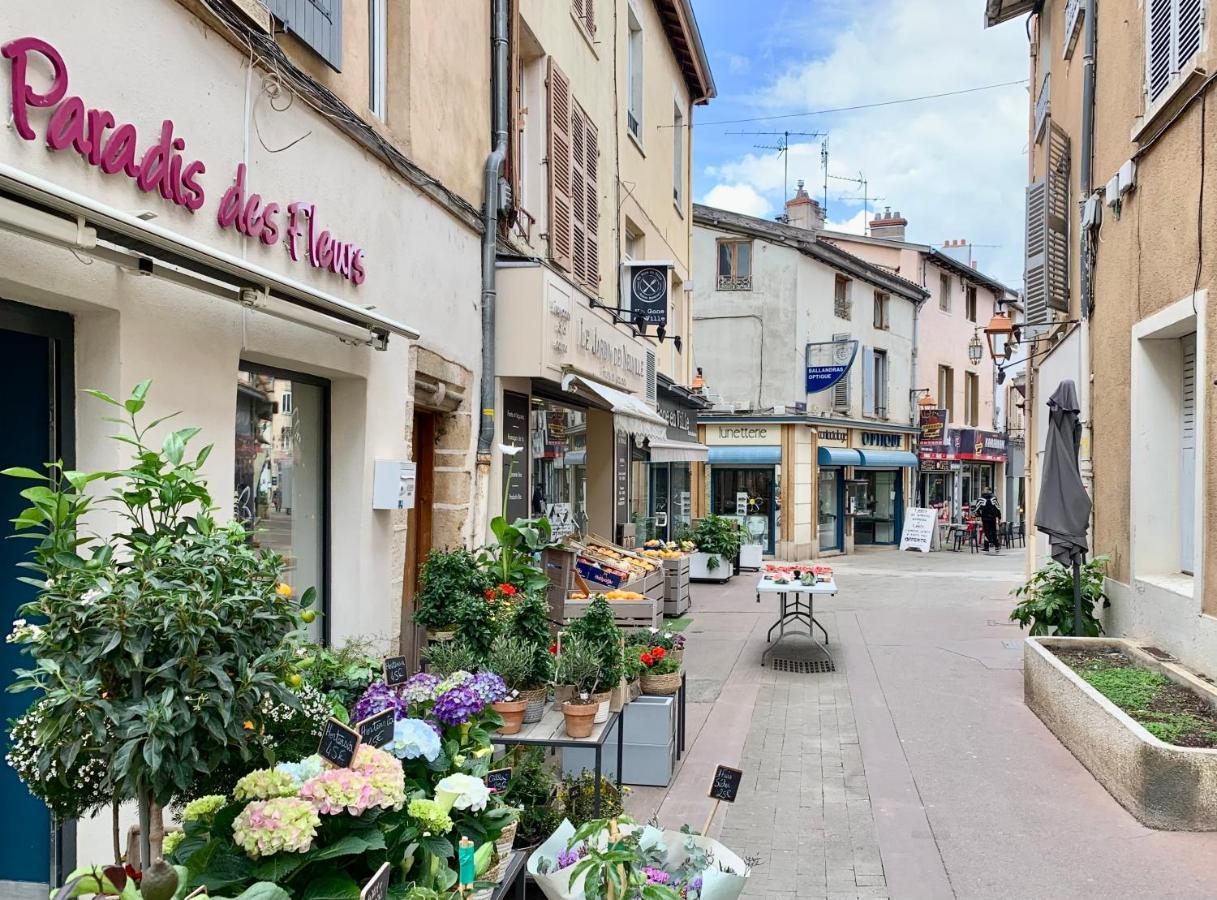 Charmant Appartement Au Coeur De Neuville - Lyon A 20Mn Luaran gambar