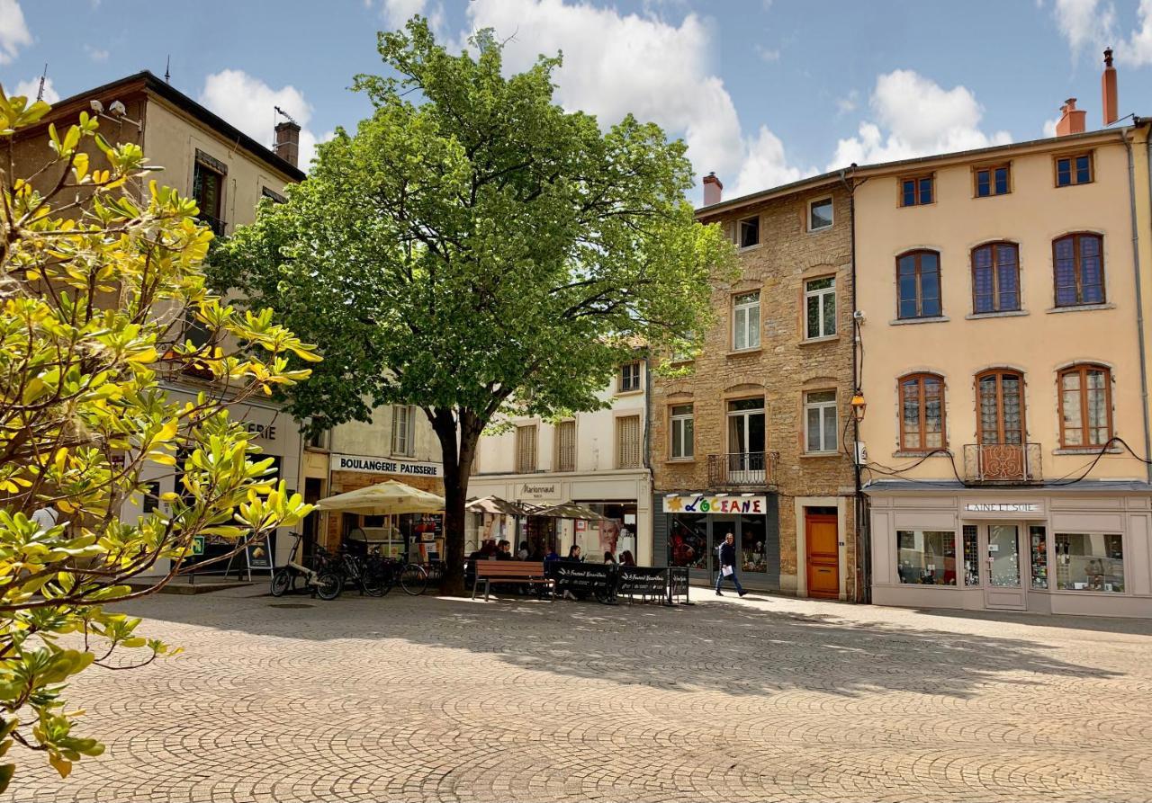Charmant Appartement Au Coeur De Neuville - Lyon A 20Mn Luaran gambar