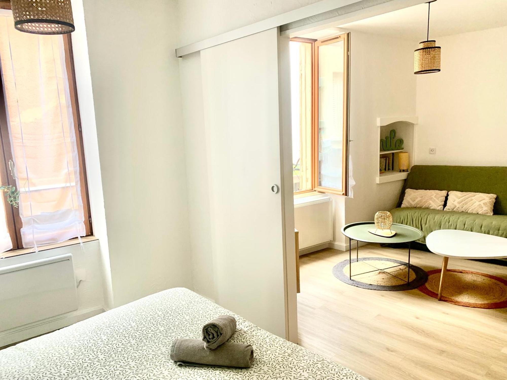 Charmant Appartement Au Coeur De Neuville - Lyon A 20Mn Luaran gambar